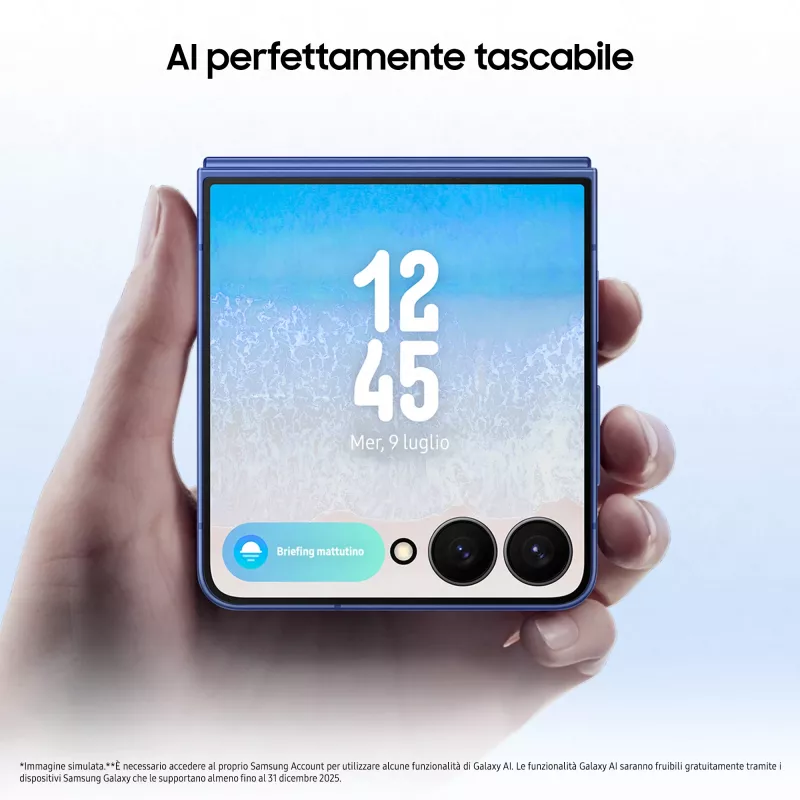 Samsung Galaxy Z Flip7 5G 12GB RAM 256GB Preto