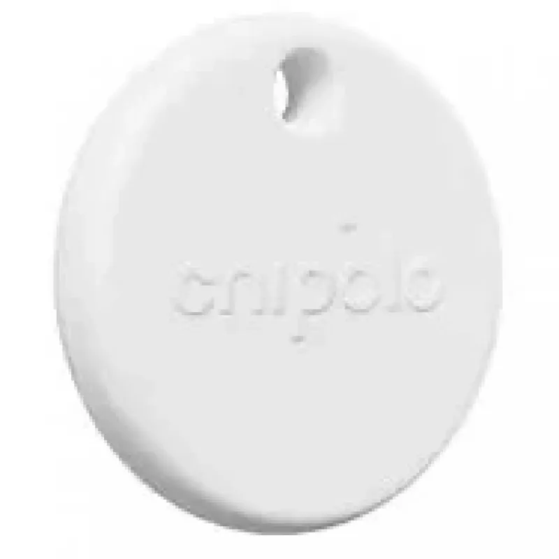 Chipolo POP Localizador Universal Branco - Rastreador Bluetooth para Apple Find My & Android, IP55