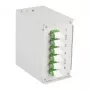 EFB-ELEKTRONIK caixa para calha DIN OS2 6xLC/APC acoplador duplex sem pigtails (BHS60920.6)
