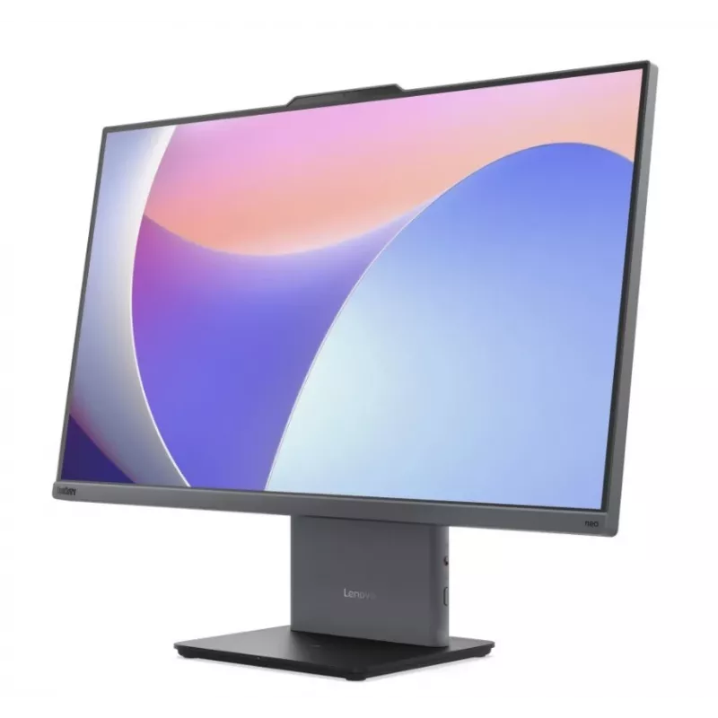 Lenovo ThinkCentre neo 50a 27 Gen 5 All-in-One PC, Intel Core 5 210H, 16GB DDR5, 512GB SSD, Ecrã Tátil IPS FHD 27 polegadas, Windows 11 Pro, Luna Grey, 3 anos de garantia