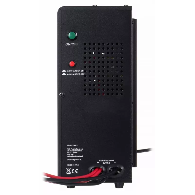 VOLT POLSKA SINUS PRO 2000W 24V Inversor/Carregador de Onda Sinusoidal Pura 1400W Potência Contínua