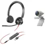 Poly Studio P5 Kit sistema de videoconferência pessoal Full HD 80 graus 4x preto cinzento