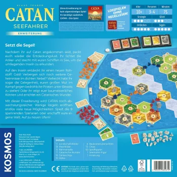 KOSMOS CATAN - Navegadores Expansão Jogo de Tabuleiro