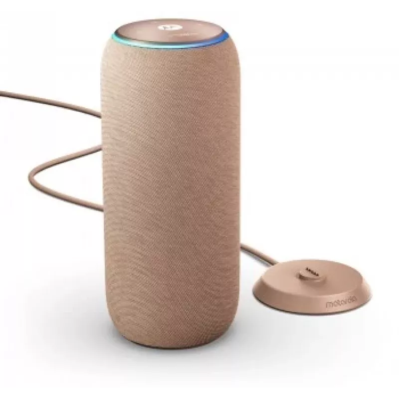MOTOROLA Sound Flow altifalante XT2549-1 30W de potência de saída Sound by Bose Wi-Fi BT Airplay2 Google Spotify UWB 6000mAh IP67 carregamento em base Warm Taupe