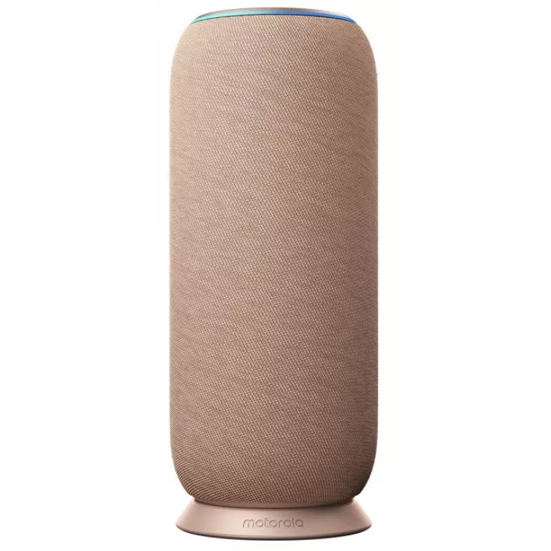 MOTOROLA Sound Flow altifalante XT2549-1 30W de potência de saída Sound by Bose Wi-Fi BT Airplay2 Google Spotify UWB 6000mAh IP67 carregamento em base Warm Taupe