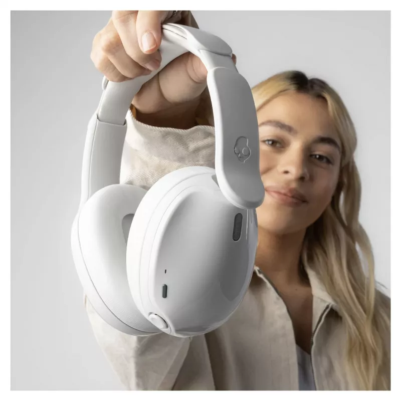 Skullcandy Hesh 540 ANC Auscultadores Over-Ear Sem Fios Bluetooth 5.3 Branco ANC 50h