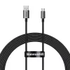 Baseus Superior Cabo USB para USB-C 100W 2m Preto