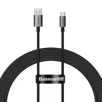 Baseus Superior Cabo USB para USB-C 100W 2m Preto