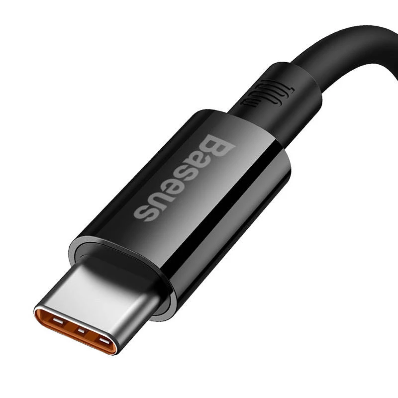Baseus Superior Cabo USB para USB-C 100W 2m Preto