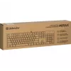 Defender Mirax GK-352 Teclado Gaming Mecânico, Outemu Blue Switches, Iluminação RGB, Com Fios USB, Preto