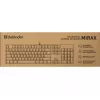 Defender Mirax GK-352 Teclado Gaming Mecânico, Outemu Blue Switches, Iluminação RGB, Com Fios USB, Preto