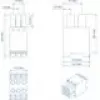 Teltonika Networks Conector de Alimentação 2x3-Pin - Bloco de Terminais, 6-Pin, 10A, 300V, Verde
