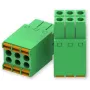 Teltonika Networks Conector de Alimentação 2x3-Pin - Bloco de Terminais, 6-Pin, 10A, 300V, Verde