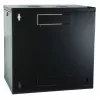EFB Elektronik EFB armário de parede de 19 polegadas 12U, fixo, numa só peça, RAL 9005, profundidade 450 mm