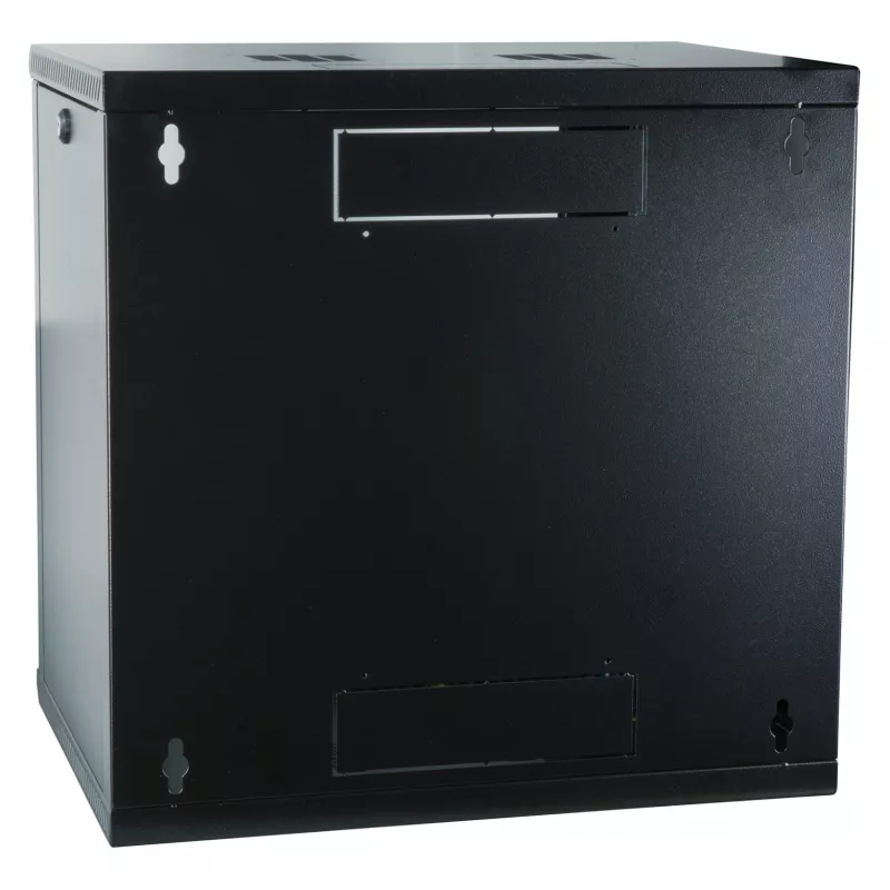 EFB Elektronik EFB armário de parede de 19 polegadas 12U, fixo, numa só peça, RAL 9005, profundidade 450 mm