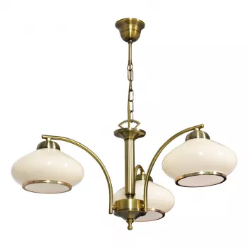 Candeeiro de teto Activejet Classic Pendente RITA Patina Triple 3xE27 para sala de estar