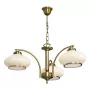 Candeeiro de teto Activejet Classic Pendente RITA Patina Triple 3xE27 para sala de estar