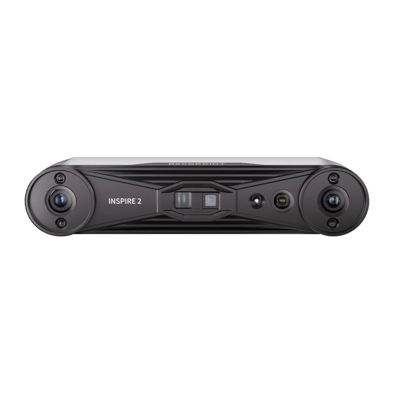 Scanner 3D Revopoint Inspire 2 Standard Edition - portátil e de secretária, luz estruturada infravermelha de eixo duplo, precisão 0,05 mm, cor 24 bits