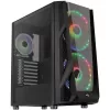 Midi-Tower Aerocool NightHawk Duo, vidro temperado - preto