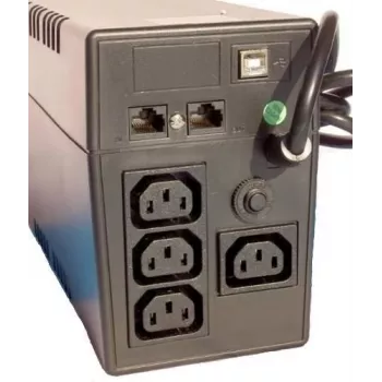 UPS Orvaldi VPS 800 fonte de alimentação ininterrupta Line-Interactive 0,8 kVA 480 W 4 saídas AC