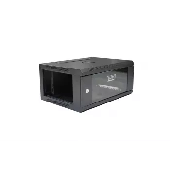Armário rack Digitus DN-W19 04U/450/B 4U montagem na parede preto