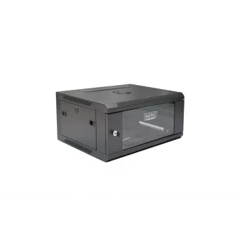 Armário rack Digitus DN-W19 04U/450/B 4U montagem na parede preto