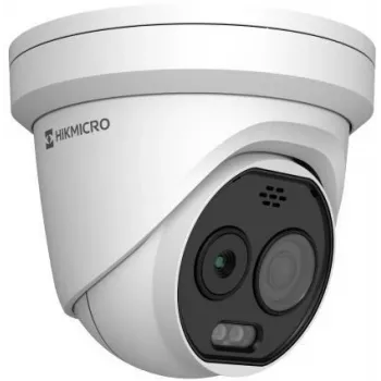 Câmara turret de rede bi-espectral térmica e ótica Hikvision HM-TD1228-2/G1/T3A