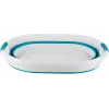 Cesto de roupa dobrável Beldray LA034816TQFEU7, branco/menta