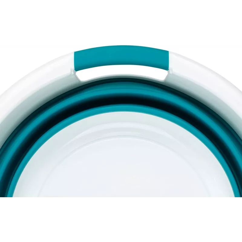 Cesto de roupa dobrável Beldray LA034816TQFEU7, branco/menta