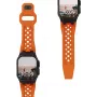 Pulseira URBAN ARMOR GEAR UAG Monarch para Apple Watch Ultra/44/45/46mm - laranja / titânio preto