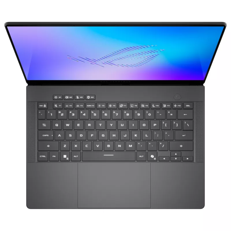 Portátil gaming ASUS ROG Zephyrus G14 GU405AW-SY033W, 14 polegadas 3K OLED 120Hz, Intel Core Ultra 9 386H, 64GB LPDDR5x, 2TB SSD, GeForce RTX 5080 16GB, Windows 11 Home