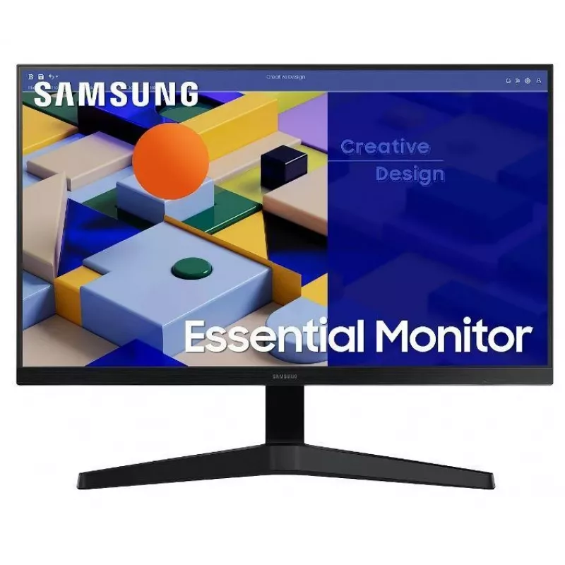 Monitor LED Samsung S24C310EAU 24 polegadas IPS Full HD - preto