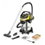 Aspirador de água e pó Kärcher WD 7 Control P S 30/6/35/T, 1400 W, 30 L, aço inoxidável