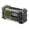 Rádio de emergência portátil Sangean MMR-99 AM/FM verde floresta