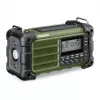 Rádio de emergência portátil Sangean MMR-99 AM/FM verde floresta