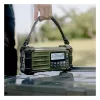 Rádio de emergência portátil Sangean MMR-99 AM/FM verde floresta