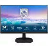 Monitor LED Philips V-Line 243V7QDSB 23,8 polegadas Full HD IPS - FlickerFree, modo LowBlue, 75Hz, VGA/DVI/HDMI