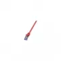 Cabo patch LogiLink PrimeLine Cat.6A S/FTP PIMF 0,25m vermelho