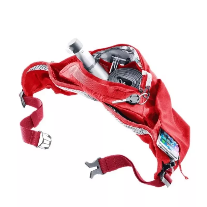 Deuter Pulse 3 bolsa de cintura 3L Cherry-Masala Red