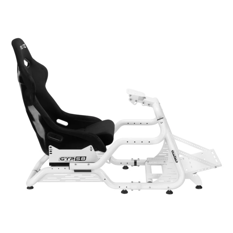 Cockpit de simulador de corridas OPLITE Cockpit GTR S8 Infinity Force White