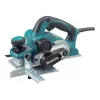 Makita KP0810C Plaina elétrica 1050W 12000 rpm 82 mm largura de aplainamento com fio preto verde