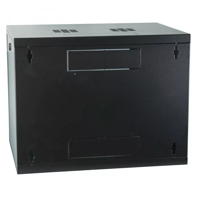EFB-ELEKTRONIK Armário de parede 19 polegadas 9U, fixo, uma peça, RAL 9005, profundidade 450 mm (691709VTS.45)