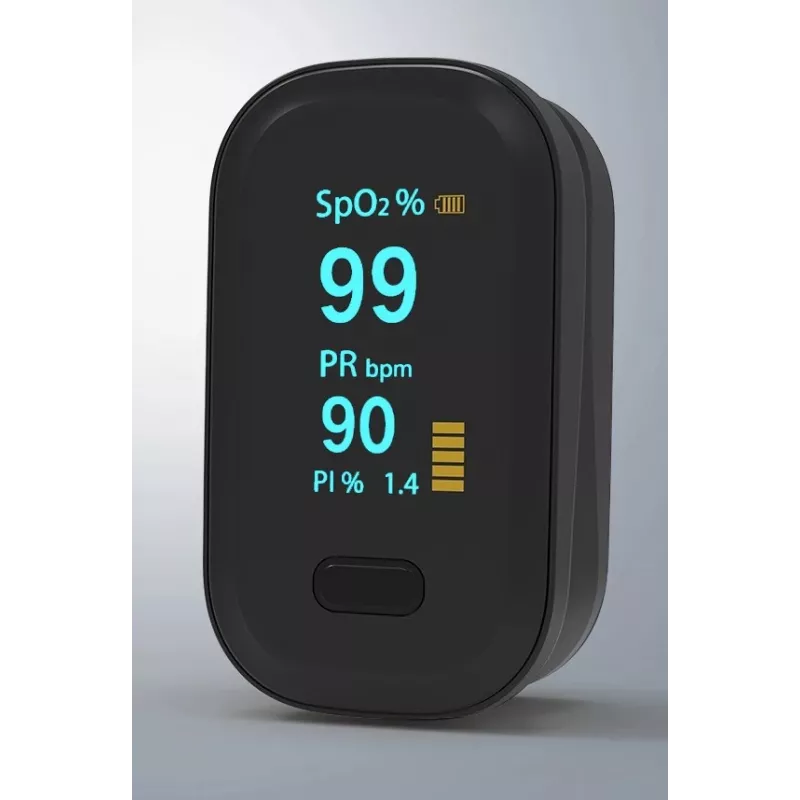 Oromed PULS ORO-OXIMETER BLACK Oxímetro de pulso - Monitor SpO2 de dedo com ecrã OLED colorido