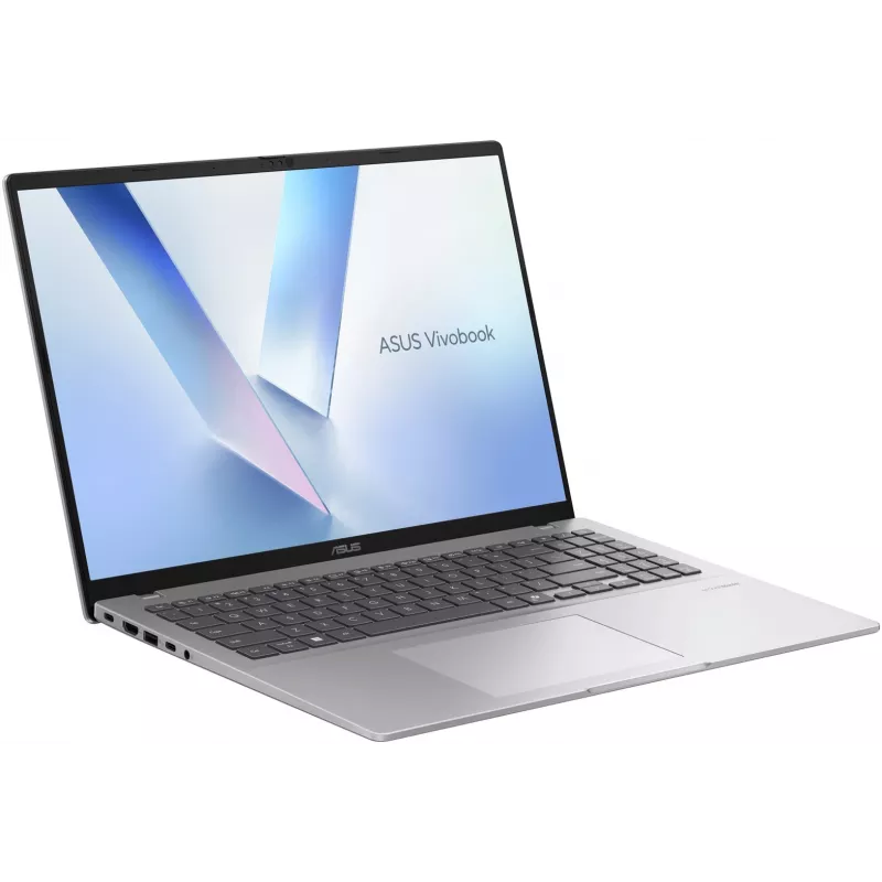 ASUS Vivobook 16 X1607AA-MB010W Ultra 5 325 16,0 polegadas WUXGA IPS-Level 60Hz 300nits antirreflexo 16GB DDR5 512GB SSD Intel Graphics Wi-Fi Bluetooth câmara 1080p 42WHrs Windows 11 Cool Silver