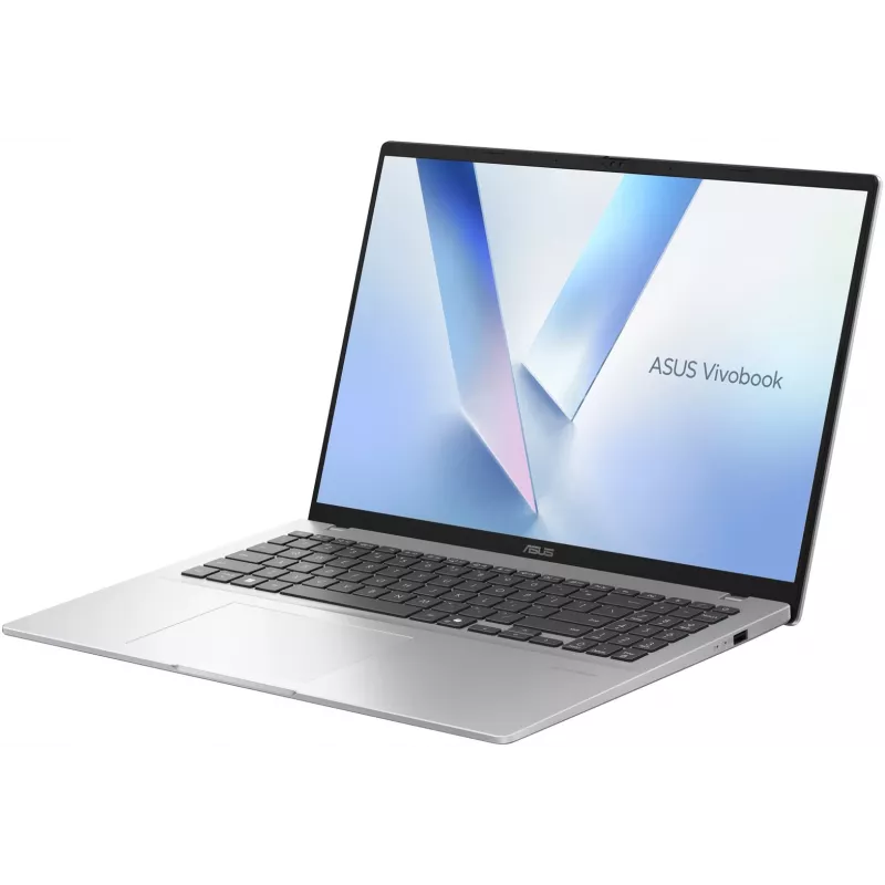 ASUS Vivobook 16 X1607AA-MB010W Ultra 5 325 16,0 polegadas WUXGA IPS-Level 60Hz 300nits antirreflexo 16GB DDR5 512GB SSD Intel Graphics Wi-Fi Bluetooth câmara 1080p 42WHrs Windows 11 Cool Silver