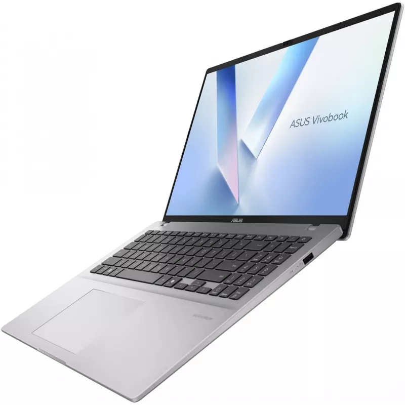 ASUS Vivobook 16 X1607AA-MB010W Ultra 5 325 16,0 polegadas WUXGA IPS-Level 60Hz 300nits antirreflexo 16GB DDR5 512GB SSD Intel Graphics Wi-Fi Bluetooth câmara 1080p 42WHrs Windows 11 Cool Silver