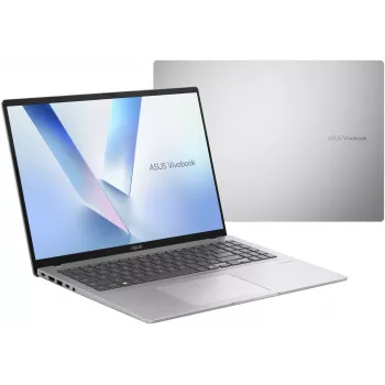 ASUS Vivobook 16 X1607AA-MB010W Ultra 5 325 16,0 polegadas WUXGA IPS-Level 60Hz 300nits antirreflexo 16GB DDR5 512GB SSD Intel Graphics Wi-Fi Bluetooth câmara 1080p 42WHrs Windows 11 Cool Silver