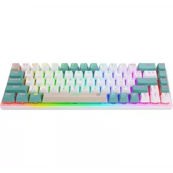 Defender VEXX GK-084 Teclado gaming mecânico, layout 75%, switches Outemu Red, branco