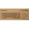 Defender VEXX GK-084 Teclado gaming mecânico, layout 75%, switches Outemu Red, branco