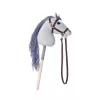 TOOTINY HOPPIHORSE cavalinho de peluche com cabo A4, cinzento